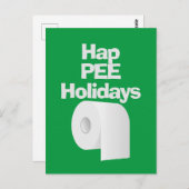 トイレ紙 ポストカード (正面/裏面)