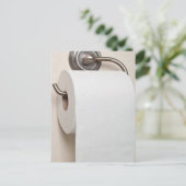 トイレ紙 ポストカード (スタンド正面)