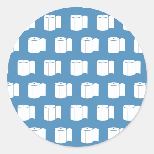 トイレ紙 ラウンドシール (正面)