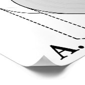 トイレ素晴らし紙バスルームの議論 ポスター (角)