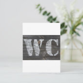 トイレ・シルト ポストカード (スタンド正面)