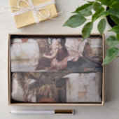 『トイレ』（ジョン・ウィリアム・ウォーターハウス著） - 1889年 薄葉紙 (ギフト)