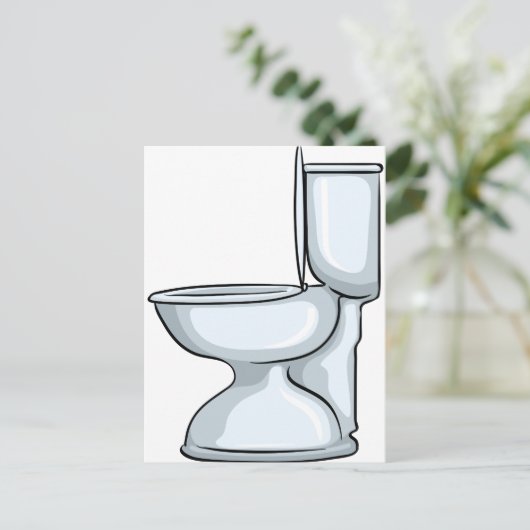 トイレ ポストカード (スタンド正面)