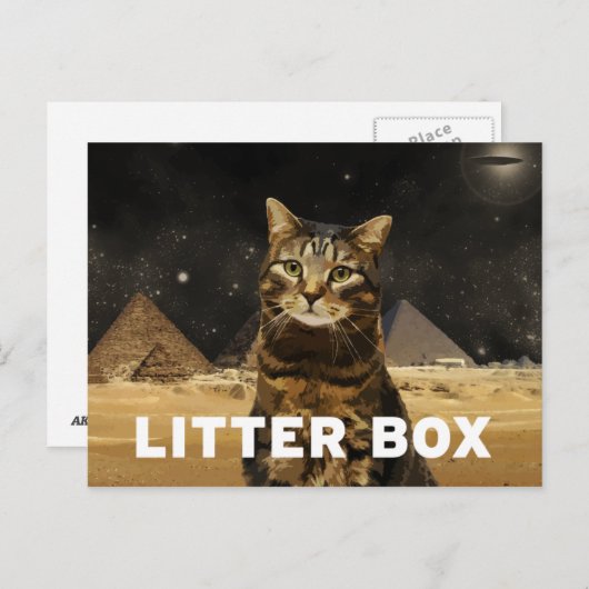 トイレ ポストカード (正面/裏面)