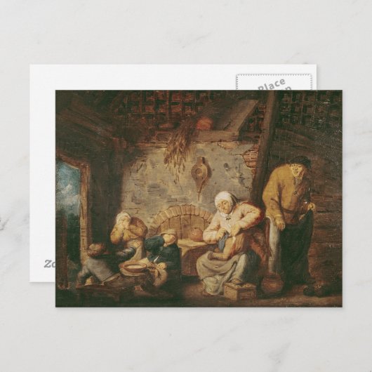 トイレ ポストカード (正面/裏面)