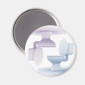 トイレ マグネット (正面/裏面)