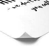 トイレ、ライブラリ、考えタンクルおもしろいバスルーム ポスター (角)