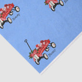 「トイワゴン」ティッシュペーパーセットのマッチング紙 薄葉紙 (詳細)