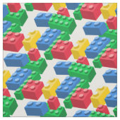 トイ建物レンガカラフル ファブリック (見本)