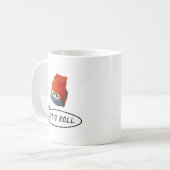 トイ転がカープリントマグ コーヒーマグカップ (正面左)