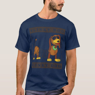 トイ・ストーリータイプ ブロック スリンキー フレンズ レトロ ガール フレンズ Tシャツ