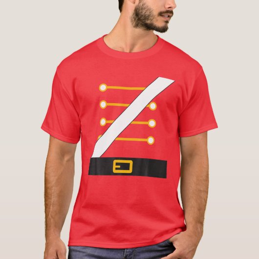 トイ・ソルジャー・ハ(Toy Soldier Ha)と組み合わせたナツクラッカー衣装 Tシャツ (正面)