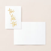 トイ・トイ開く夜のキャスタメートカード 箔カード (ディスプレー)