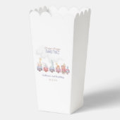 トイ・トレインすべての乗船誕生日招待状、動物園動物 フェイバーボックス (正面)