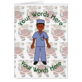 トイ・ブラック男性ドクターカスタムクリスマス