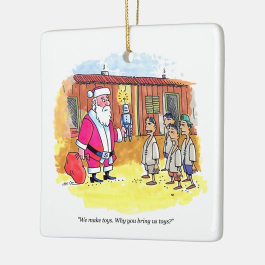 トイ・メーカーズスクエアセラミックオーナメント セラミックオーナメント (左)