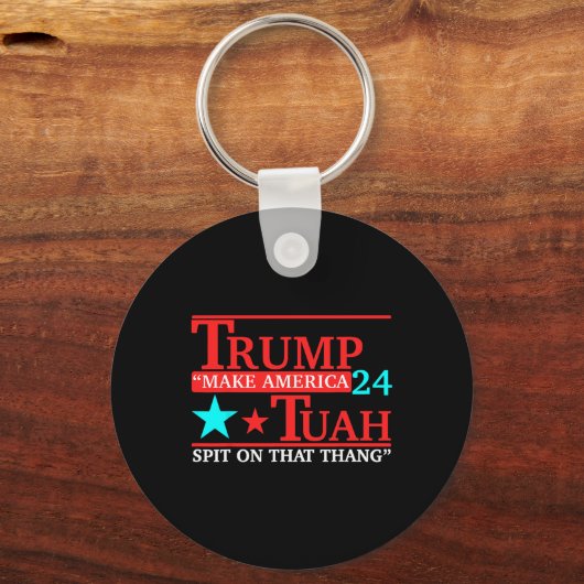 トゥアおもしろいウイルスのユーモアミームビデオTee女の子24 Trum キーホルダー (正面)