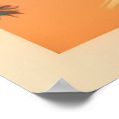 トゥアモトゥフランスの、ポリネシア、旅行 ポスター (角)