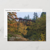 トゥアラティン川, オレゴン州 ポストカード (正面/裏面)