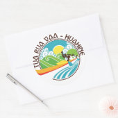 トゥアルーアのステッカー#1 ラウンドシール (封筒)