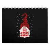 トゥアンクル格言クリスマスファミリー贈り物に赤 カレンダー (カバー)