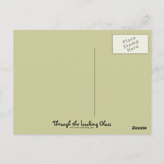 トゥィードルダム&トゥィードルディーカーニベールスタイル ポストカード (裏面)