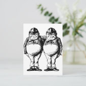 トゥィードル・ディーとトゥィードル・ダム・インク ポストカード (スタンド正面)