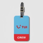 トゥイキャビン乗務員航空会社の飛行機のライブ ラゲッジタグ (正面縦)