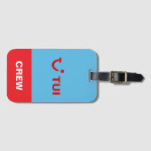 トゥイキャビン乗務員航空会社の飛行機のライブ ラゲッジタグ (正面横)