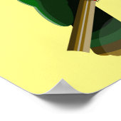 トゥイケレルNZバード ポスター (角)