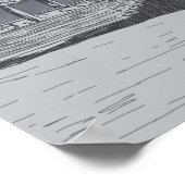 トゥイティエンレイクユドウォーターパークイラストレーション ポスター (角)