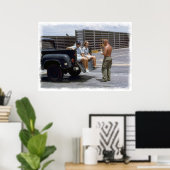 トゥイホアAFBベトナム1969 Cプリント ポスター (ホームオフィス)