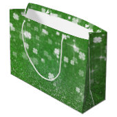 トゥインきらめくクルグリッタークローバーラージ抱き枕 ラージペーパーバッグ (裏面アングル)