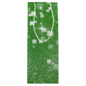 トゥインきらめくクルグリッタークローバーワイン抱き枕 ワインギフトバッグ (正面)