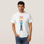 トゥインクパワー LGBTQ+ ゲイプライド Tシャツ (正面フル)