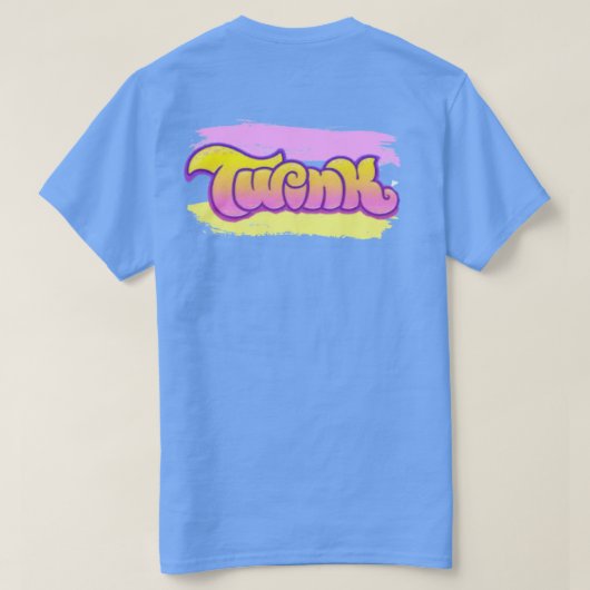 トゥインクプライド Tシャツ (デザイン裏面)