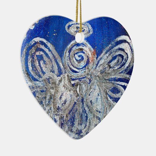 トゥインクルエンジェルオーナメントペンダント セラミックオーナメント (右)