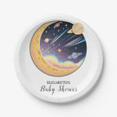 トゥインクルシンプルスターズベビーシャワー ペーパープレート (正面)