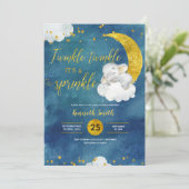 トゥインクルスターベビースプリンクル招待状 招待状 (スタンド正面)