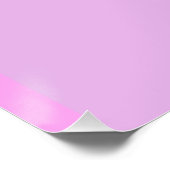 トゥインクルツアティナピンクとモーヴパステルハート ポスター (コーナー)