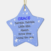 トゥインクルトゥインクルオーナメント セラミックオーナメント (左)