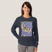 トゥインクルトゥインクルシーズー（犬）Tzu Tシャツ (正面フル)