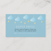 トゥインクルトゥインクルリトルスターおむつラッフルチケット エンクロージャーカード (正面)