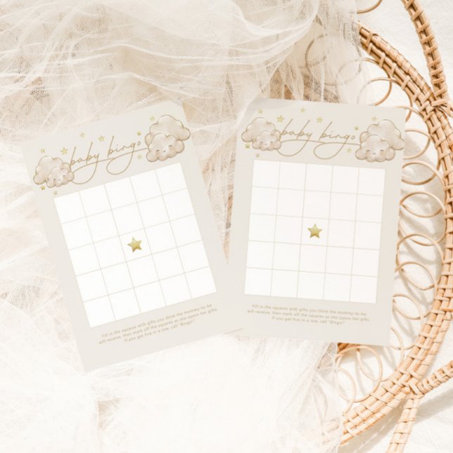 トゥインクルトゥインクルリトルスターアイボリーベビービンゴゲーム (クリエイターアップロード済み)