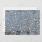 トゥインクルトゥインクルリトルスターガールズファースト誕生日 招待状 (裏面)