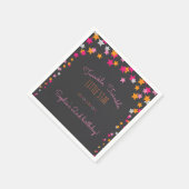 トゥインクルトゥインクルリトルスターシャルボード誕生日 スタンダードカクテルナプキン (角)