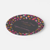 トゥインクルトゥインクルリトルスターシャルボード誕生日 ペーパープレート (アングル)