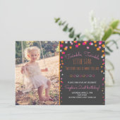 トゥインクルトゥインクルリトルスターシャルボード誕生日 招待状 (スタンド正面)