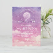 トゥインクルトゥインクルリトルスターズ誕生日招待状 招待状 (スタンド正面)