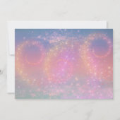 トゥインクルトゥインクルリトルスタードルフィン誕生日 招待状 (裏面)